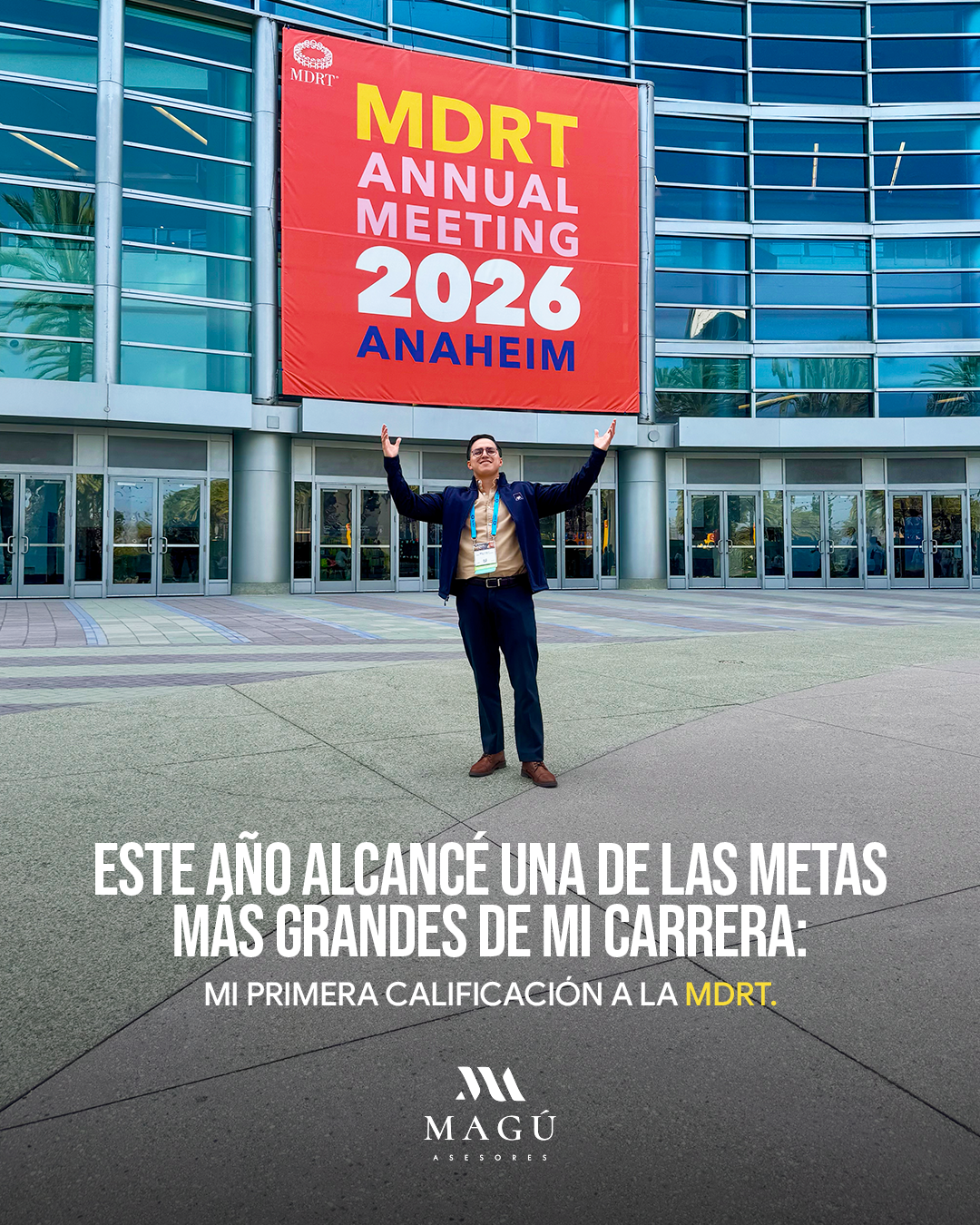 Sergio Magú en MDRT Annual Meeting 2026